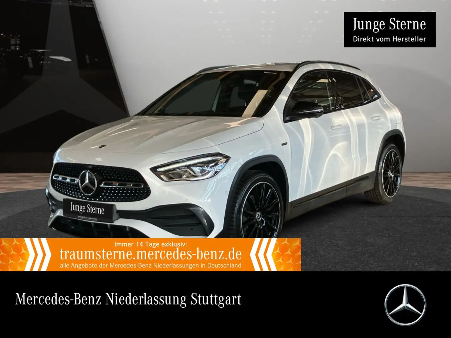 Mercedes-Benz GLA 250 e AMG+NIGHT+360°+LED+BURMESTER+HUD+TOTW Bianco - 1