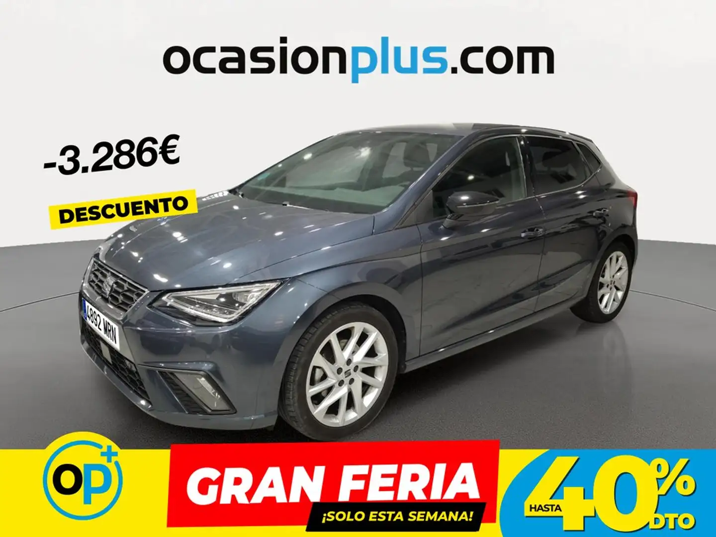 SEAT Ibiza 1.5 TSI S&S FR XS DSG7 150 Gris - 1