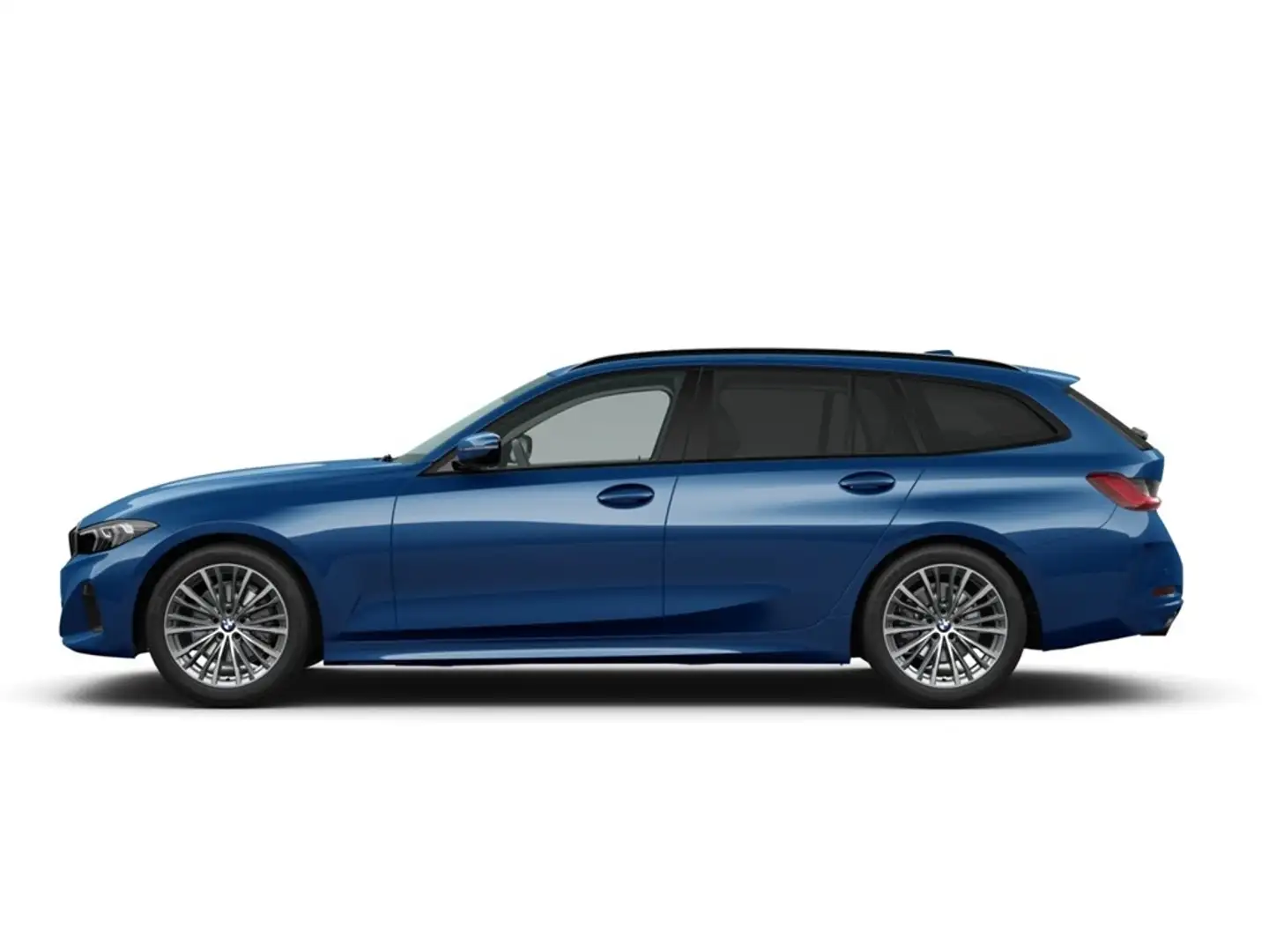 BMW 320 d Touring Navi Leder Digitales Cockpit Soundsystem Blau - 2