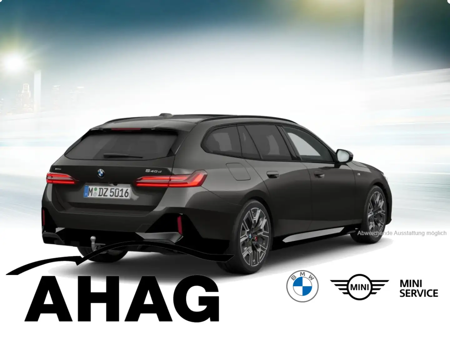 BMW 540 d xDrive Touring Navi Glasdach LED Scheinwerf Grau - 2