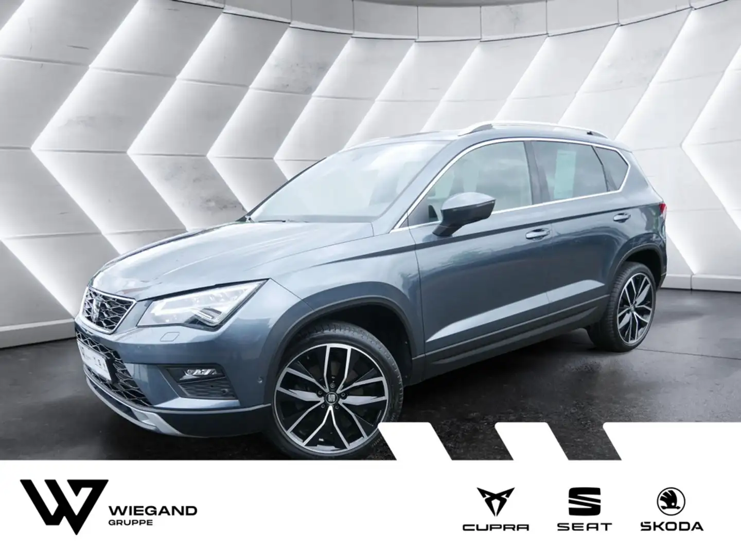 SEAT Ateca 1.5 TSI Xcellence 19"-LM SHZ NAVI LED Gris - 1