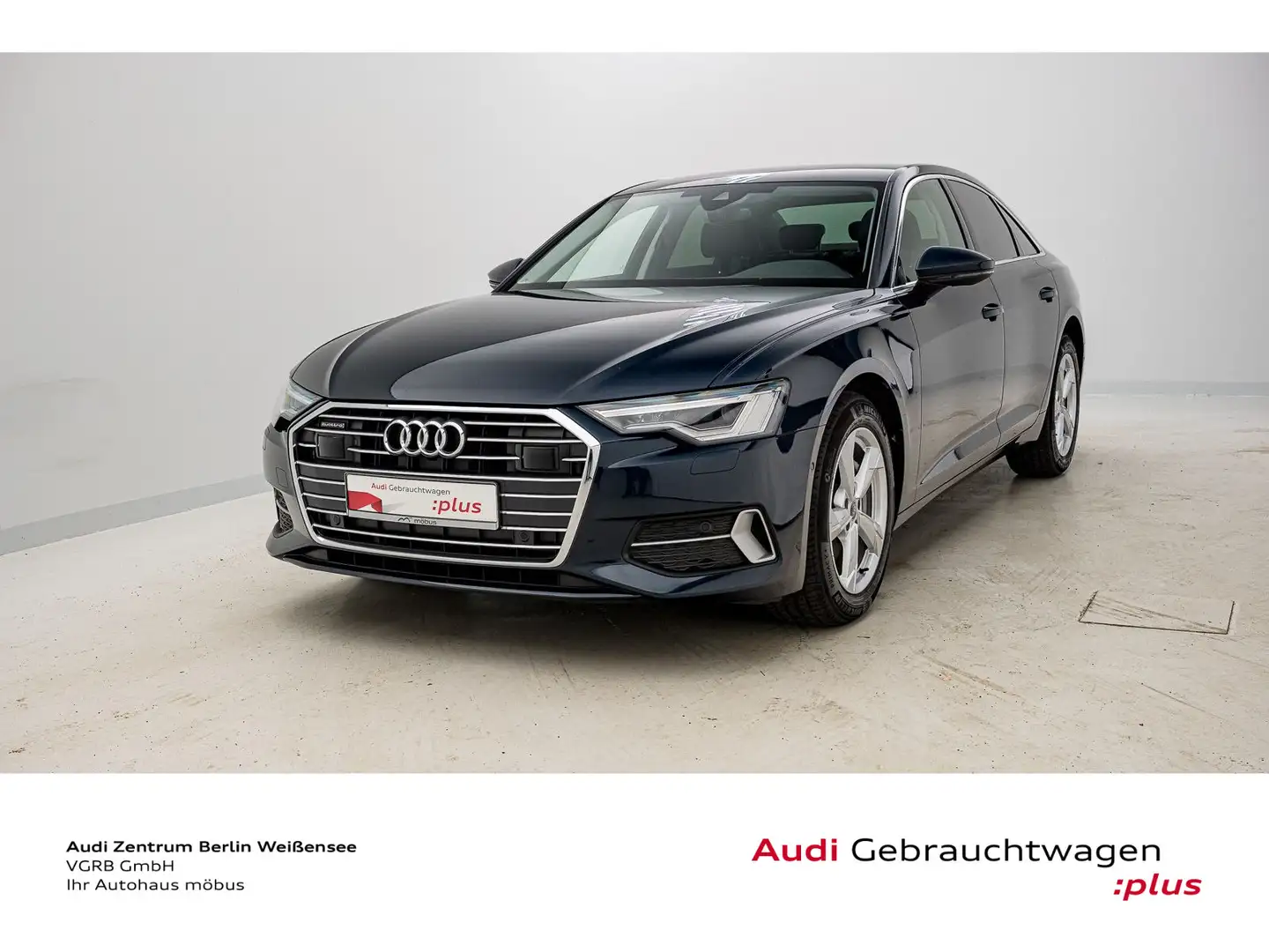 Audi A6 50 TDI TIPT*QU*MATRIX*LEDER*ACC*RFK Bleu - 2