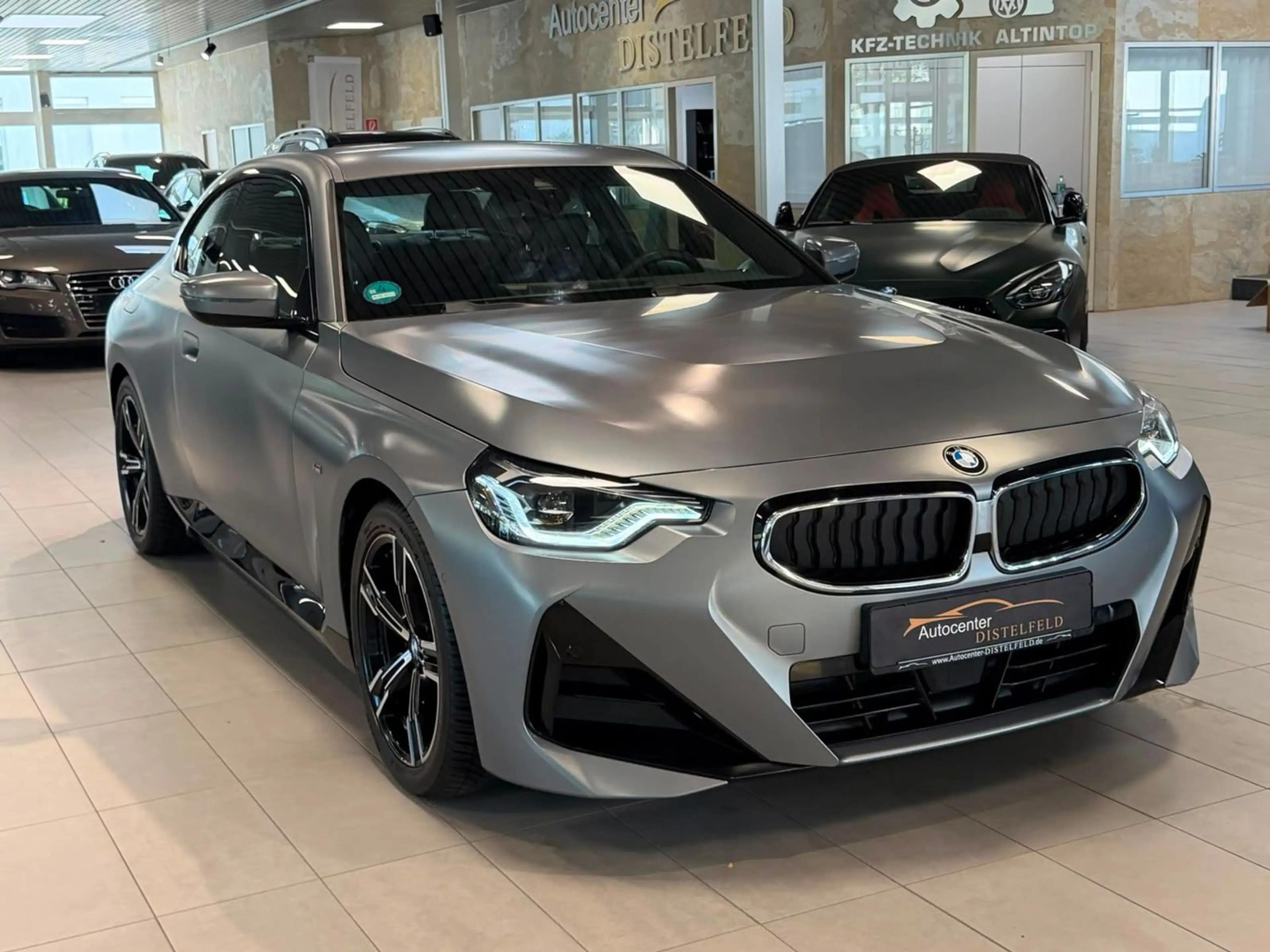 BMW 220 d M Sport Automatik FROZEN PURE GREY Garantie
