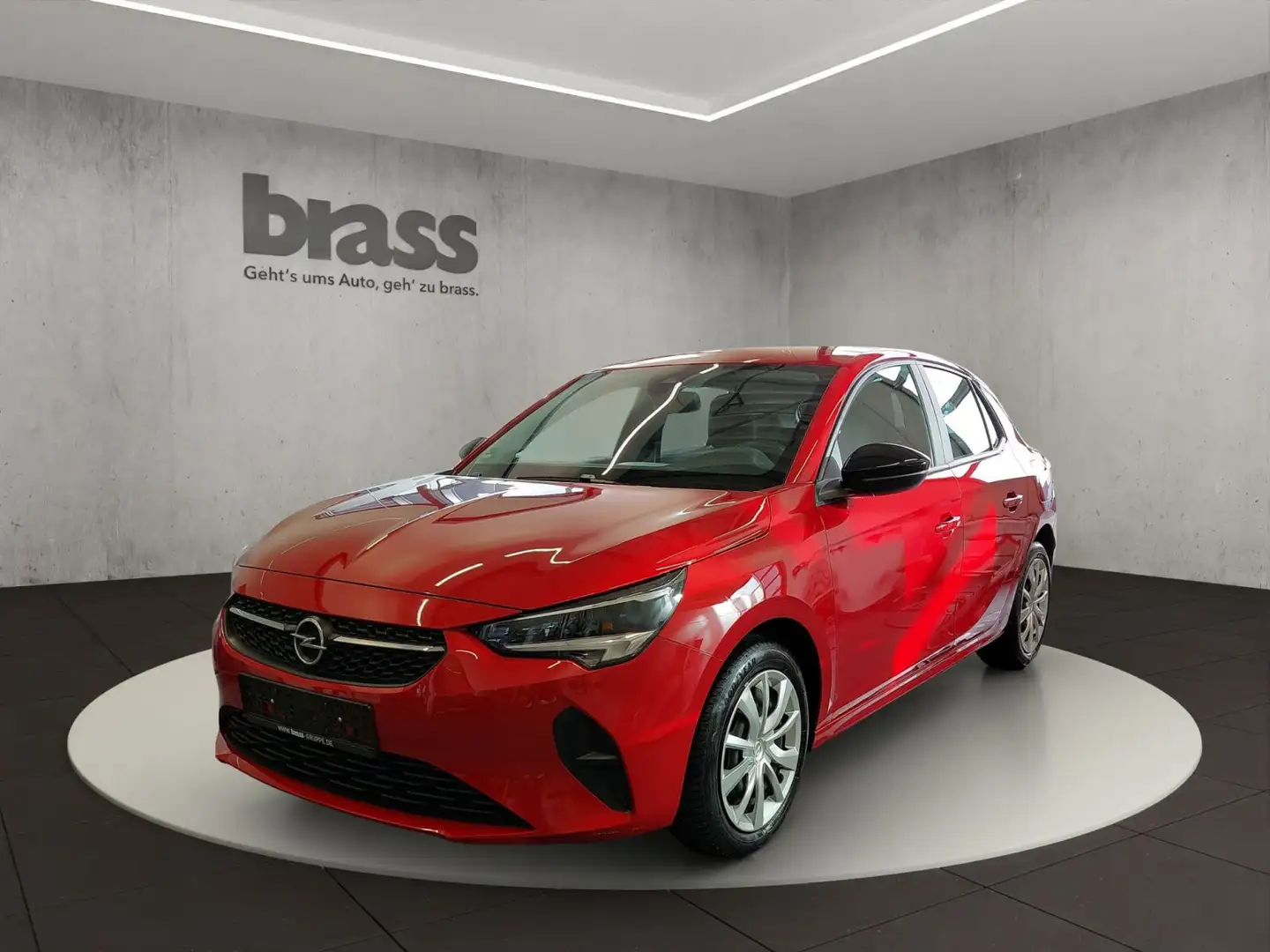 Opel Corsa Edition 1.2 Turbo Start/Stop Rood - 1