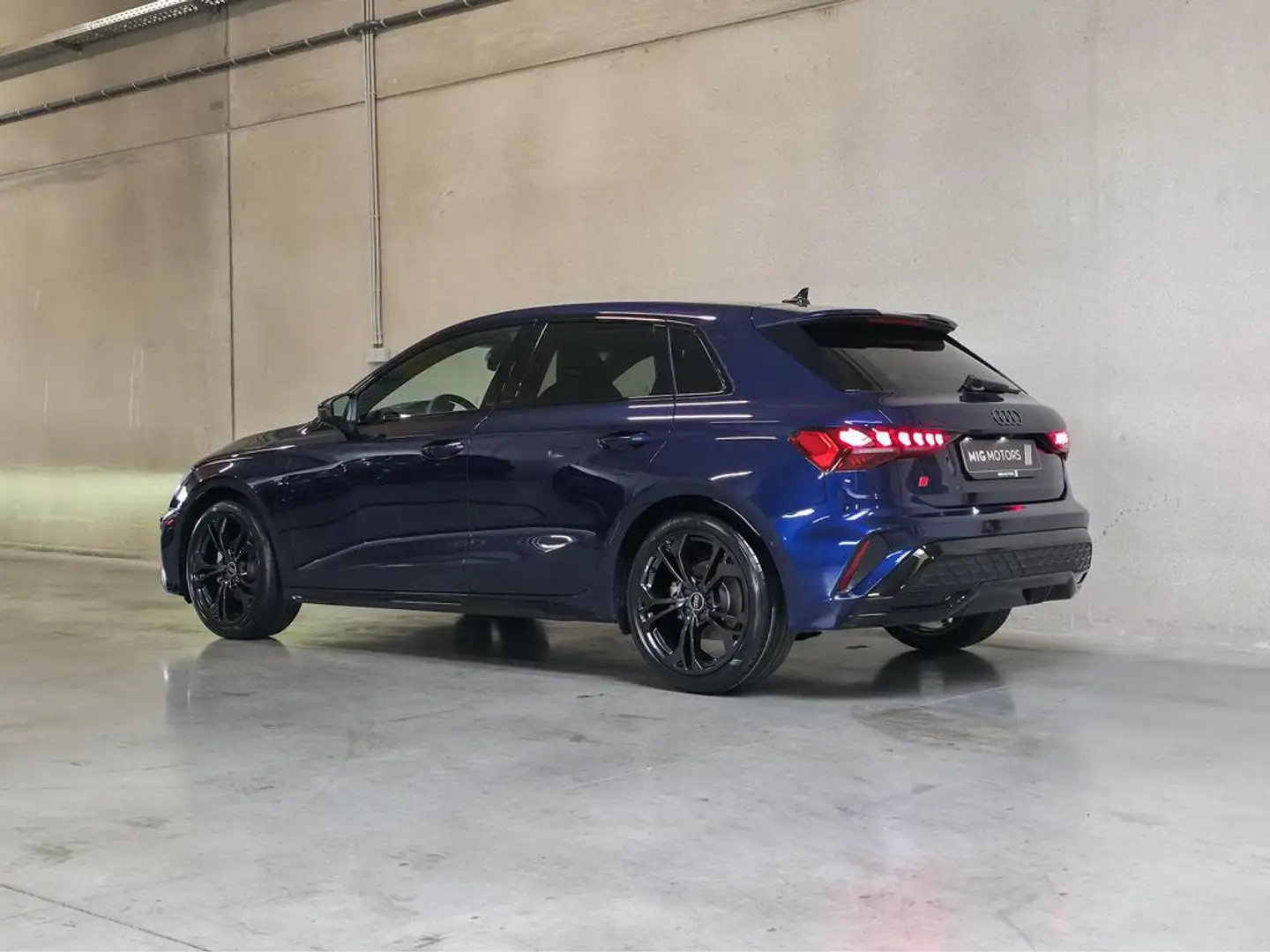 Audi A3 Sportback S line 35 TDI Bleu - 2