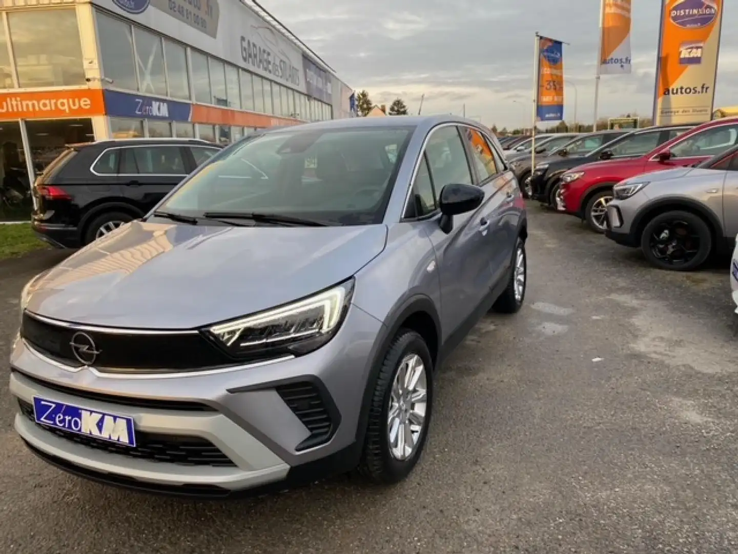 Opel Crossland 1.2i Turbo - 110 - S\u0026S  X Elégance Gris - 1