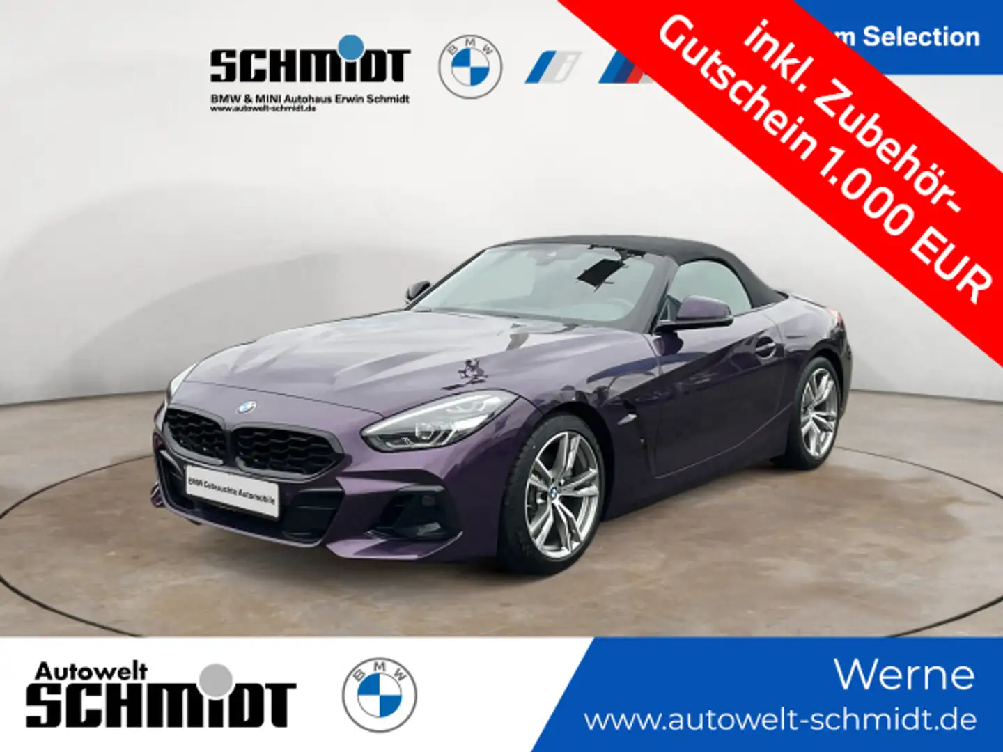 BMW Z4 sDrive20i M Sport / NP= 56.400,- / HiFi / Violett - 1