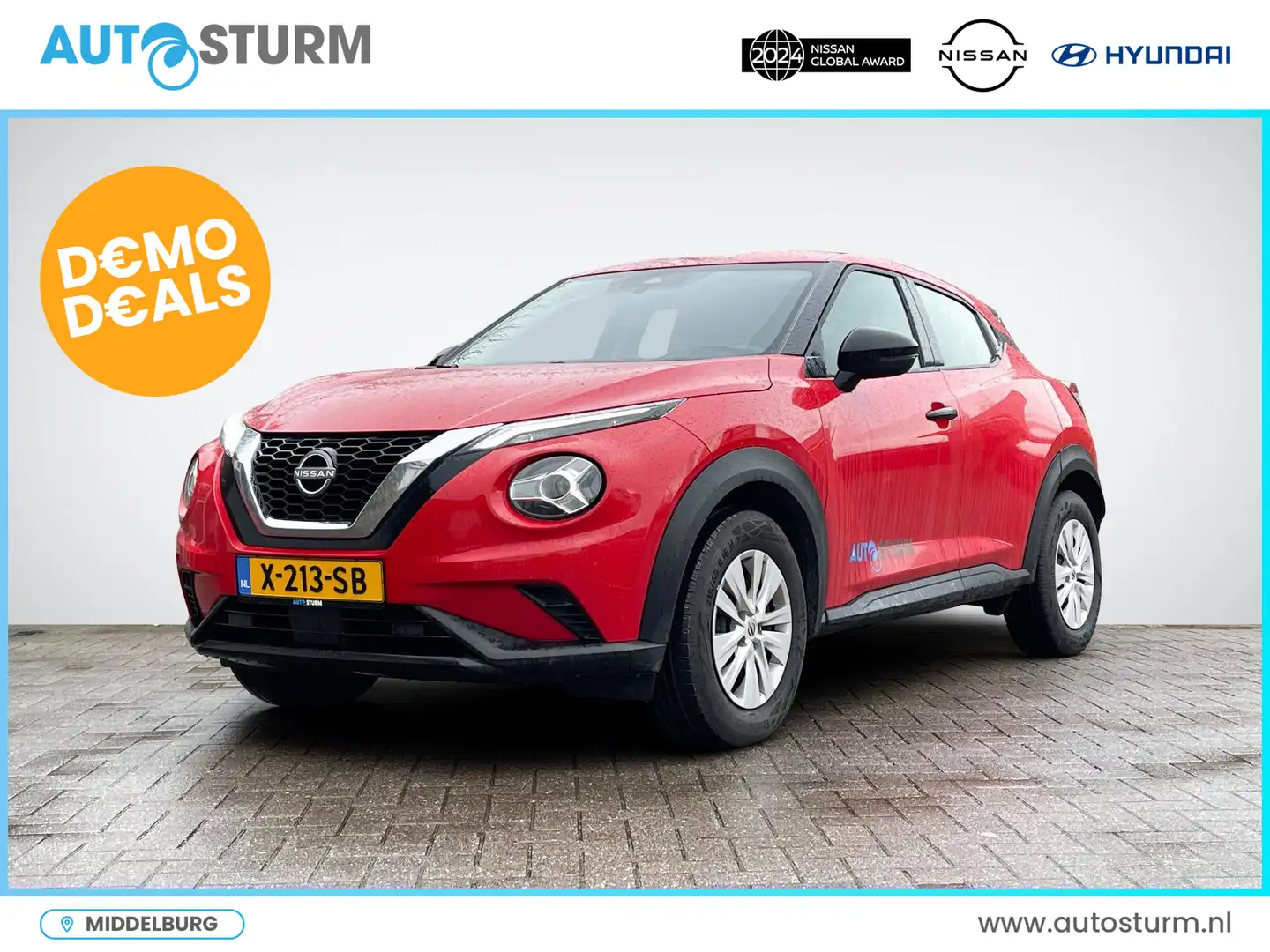 Nissan Juke 1.0 DIG-T Visia | Cruise Control | Airco | LED Kop Piros - 1