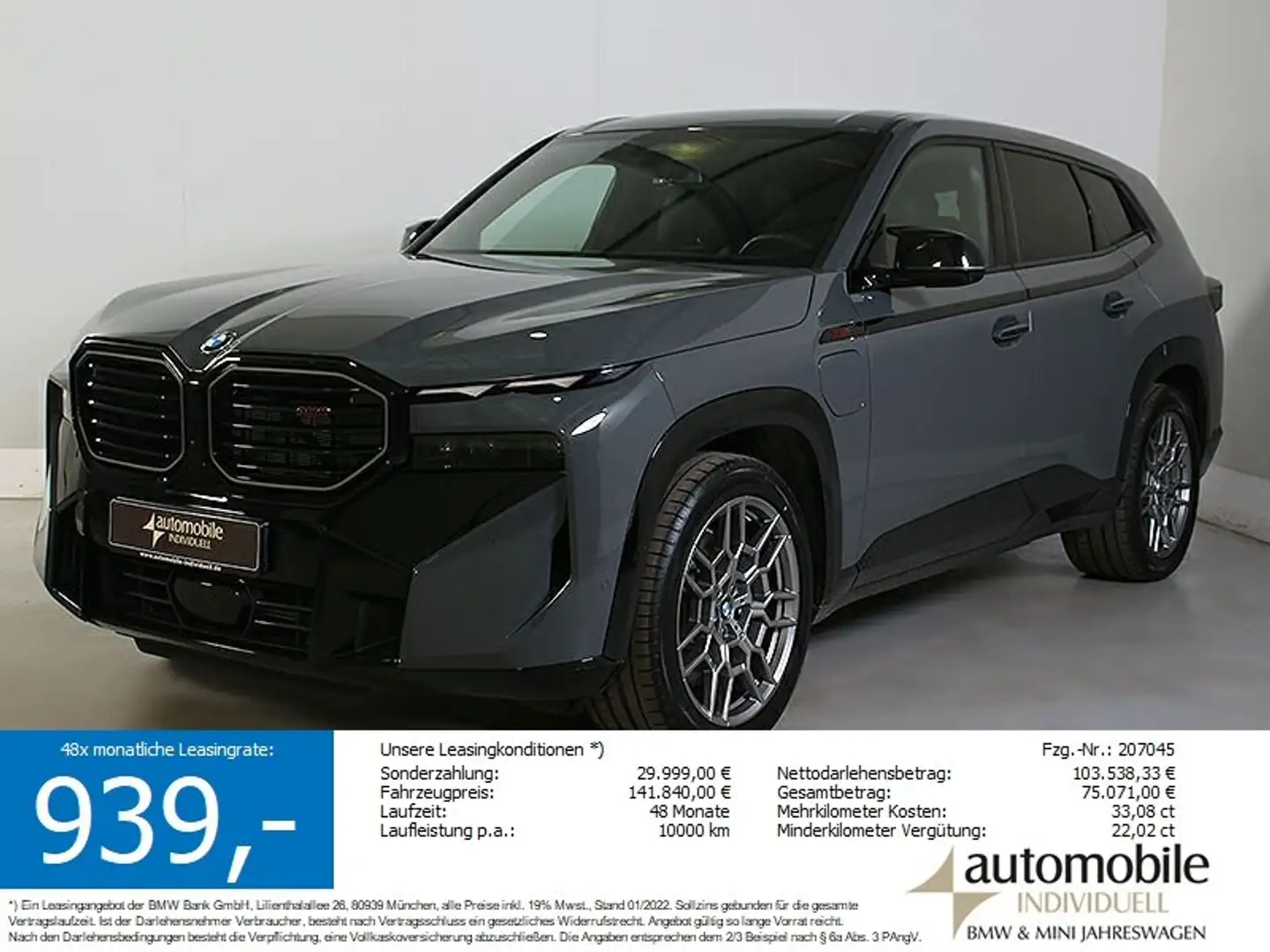 BMW 220 XM Label NP 540.- Massage B&W Autobahnassist Grau - 1