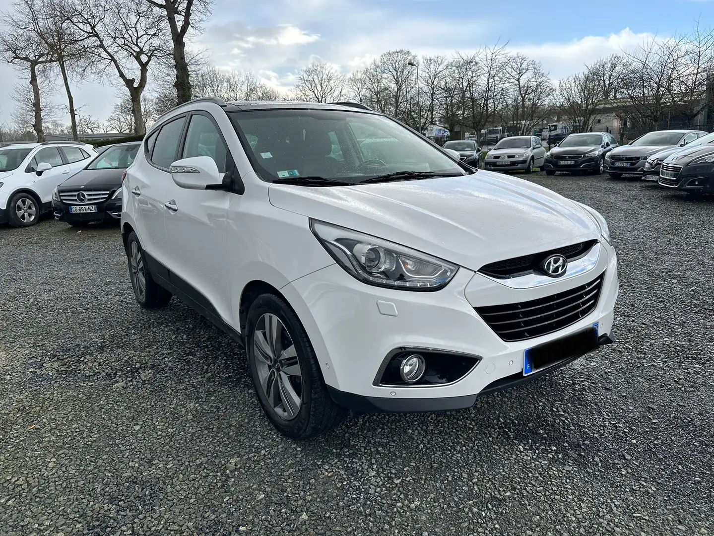 Hyundai iX35 2.0 CRDi 136 4WD Pack Premium Blanc - 1