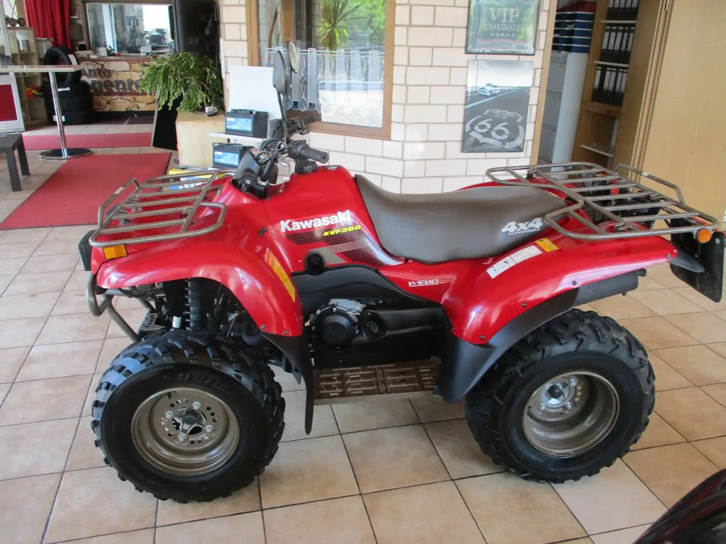 Kawasaki KVF 360 Quad 4x2 Rojo - 2