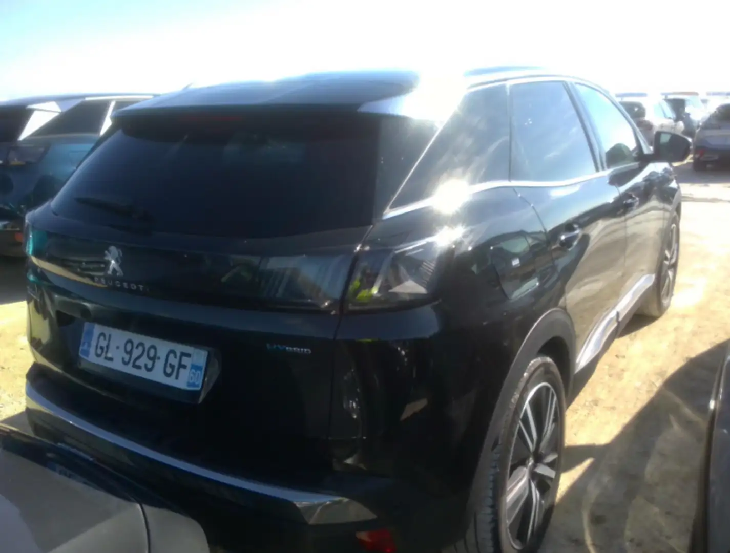 Peugeot 3008 HYBRID 225CH GT PACK E-EAT8 Noir - 2