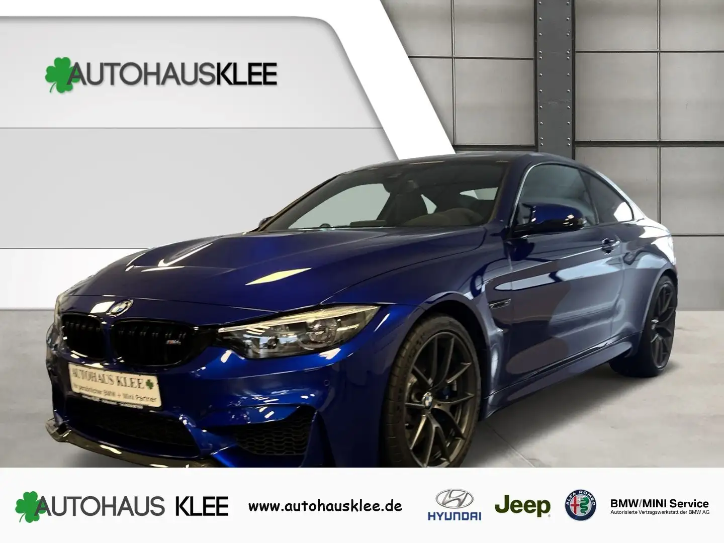 BMW M4 CS, Akrapovic Auspuffanlage, Sonderlackierung Blau - 1