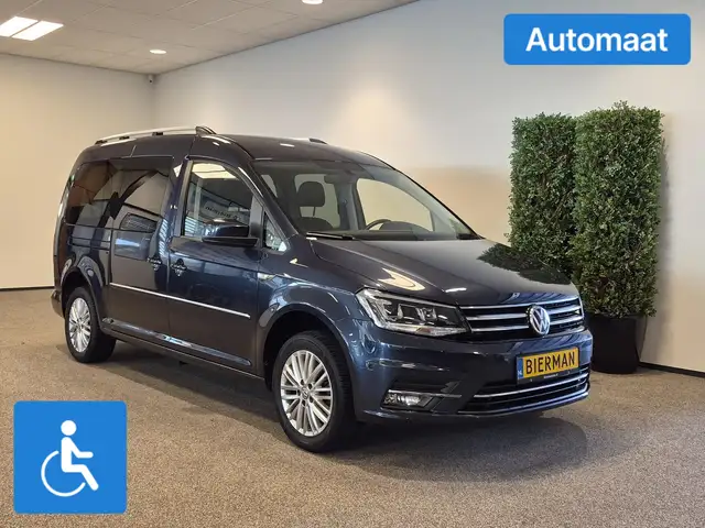 Volkswagen Caddy Maxi Rolstoelauto Automaat 5+1 (ombouw nieuw) HIGH