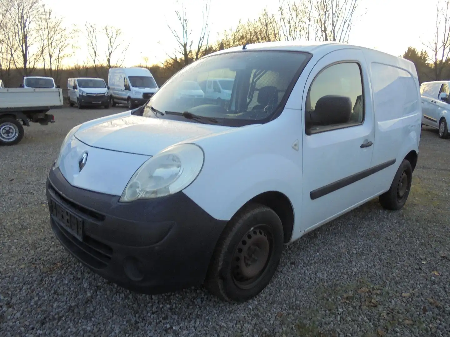 Renault Kangoo II 1.5 dCi Kasten Rapid Extra 1. Hand AHK Weiß - 1