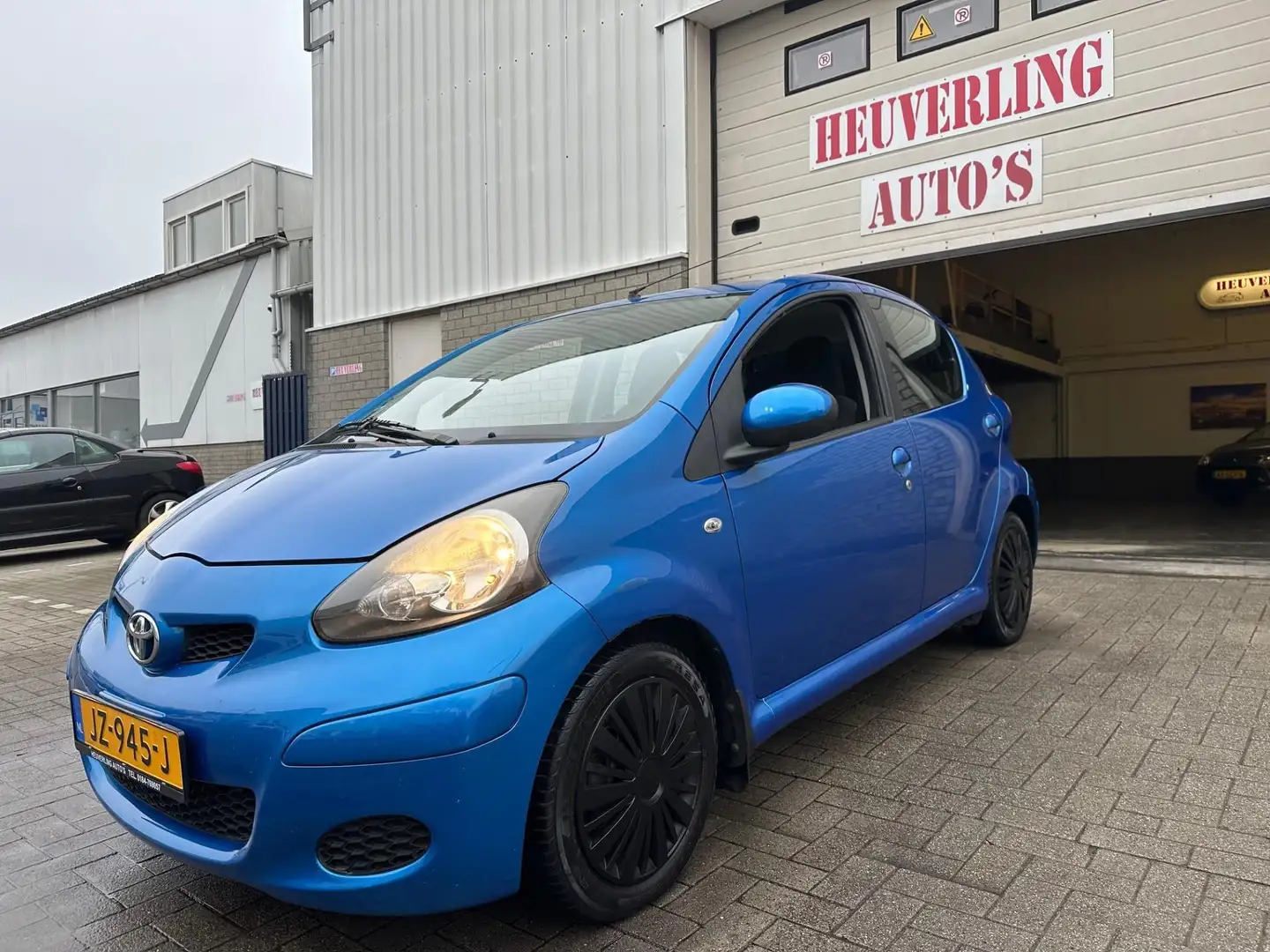 Toyota Aygo 1.0-12V | Airco | 5Drs | Elektrische Pakket |APK! Blau - 2