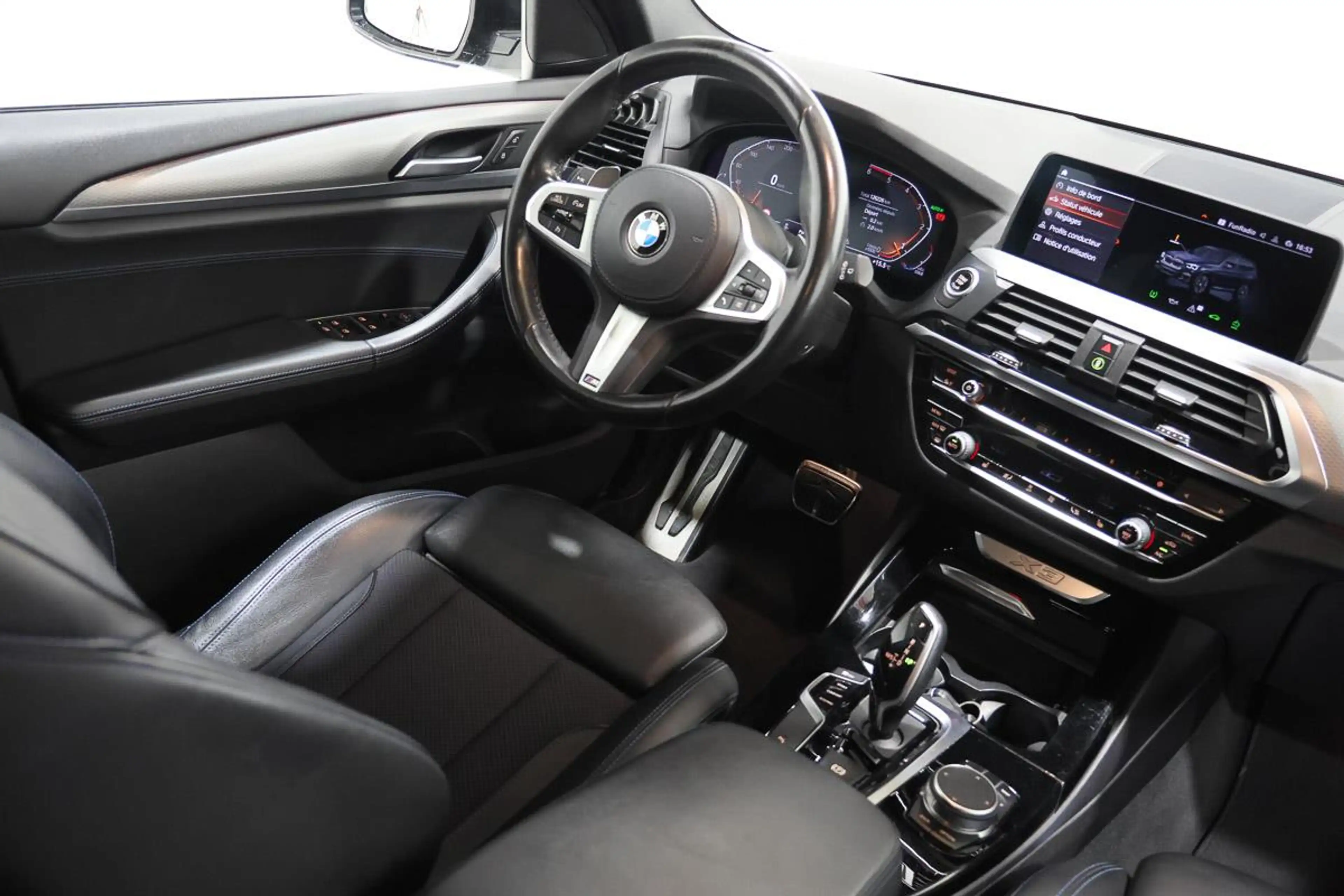 BMW X3 SDRIVE 18DA PACK M LED S-CUIR CAM JA20 — photo 13