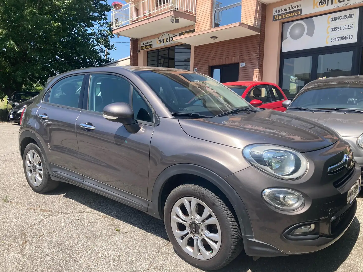 Fiat 500X 500X 1.3 mjt Popstar 4x2 95cv Brun - 1