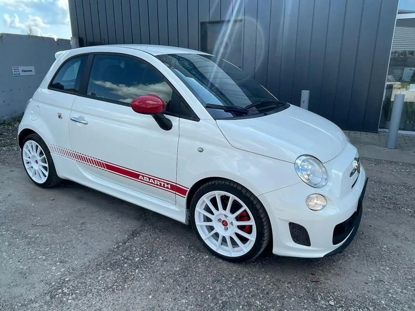 Abarth 500 1.4 TURBO-CV.200-TURBINA-ASPIRAZIONE-SCARICO DIRET Fehér - 1