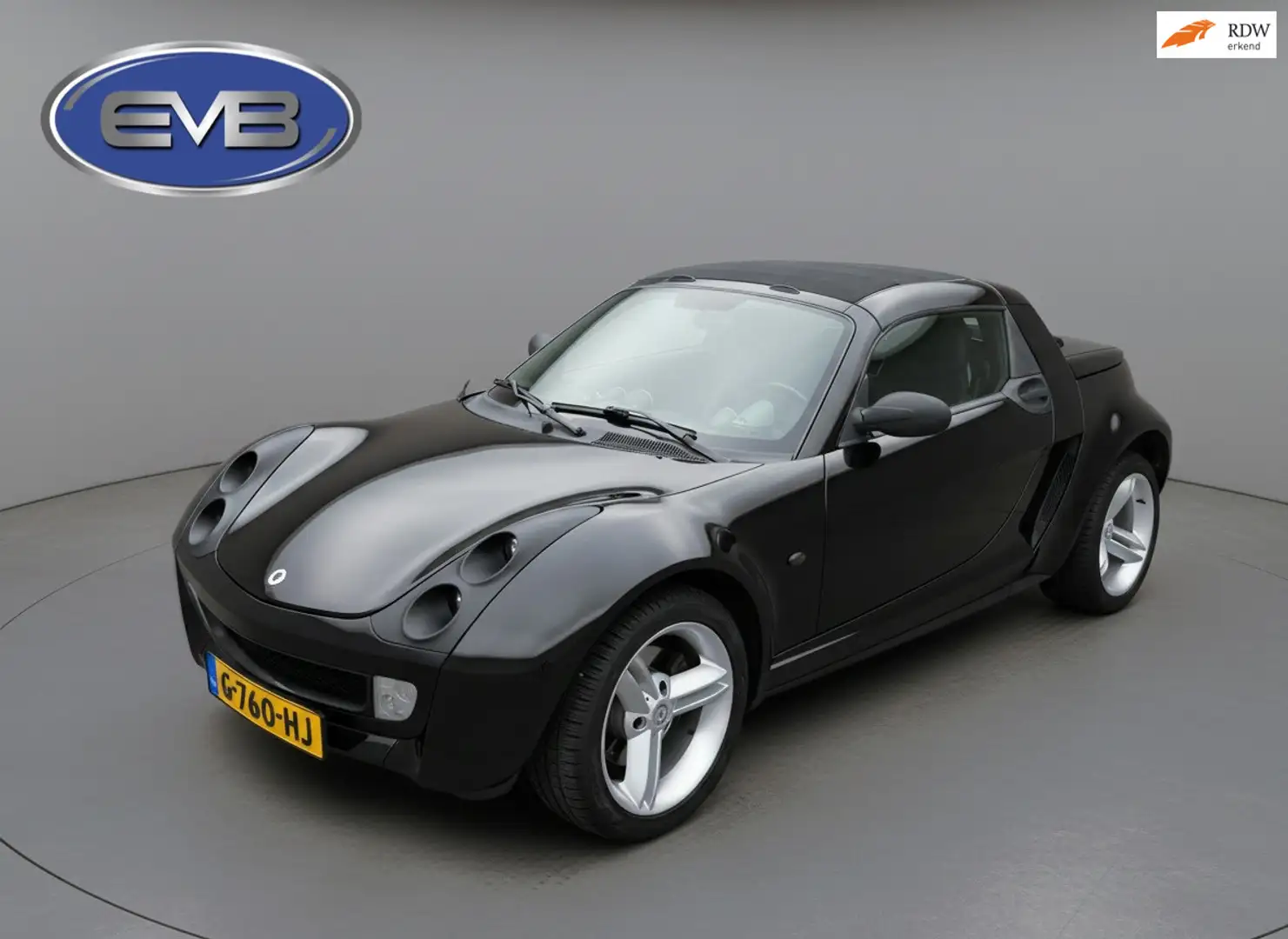smart roadster 0.7 affection AUTOMAAT, electrisch vouwdak, airco, Schwarz - 1