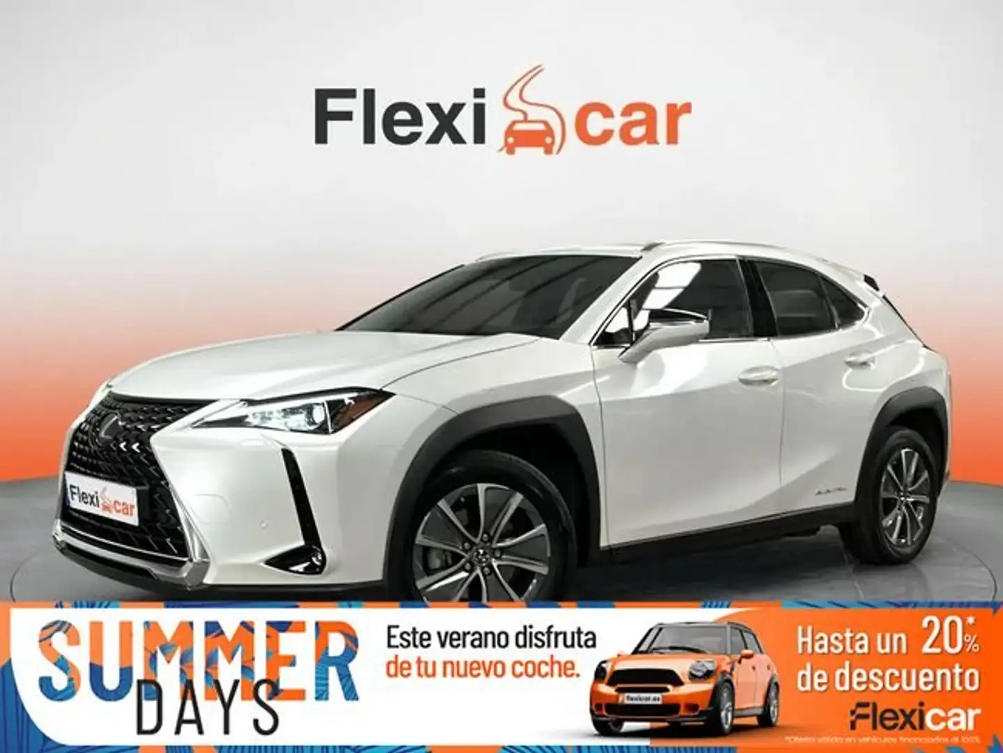 Lexus UX 300e Luxury Blanc - 1