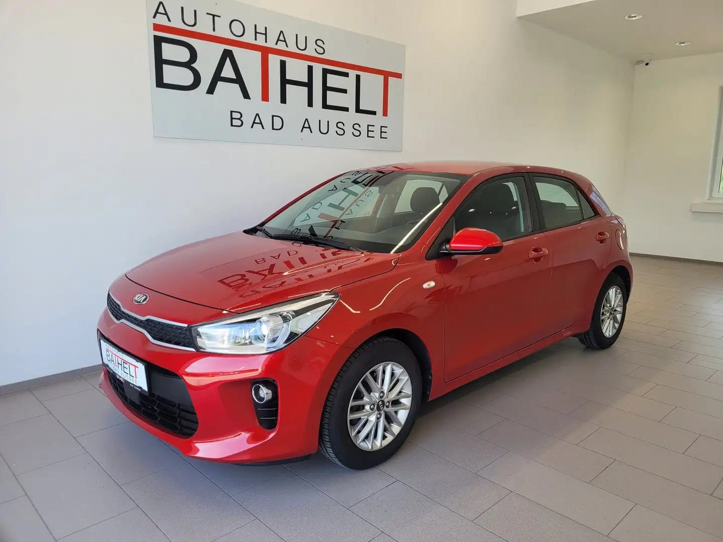 Kia Rio 1,25 MPI Titan ISG Rot - 1