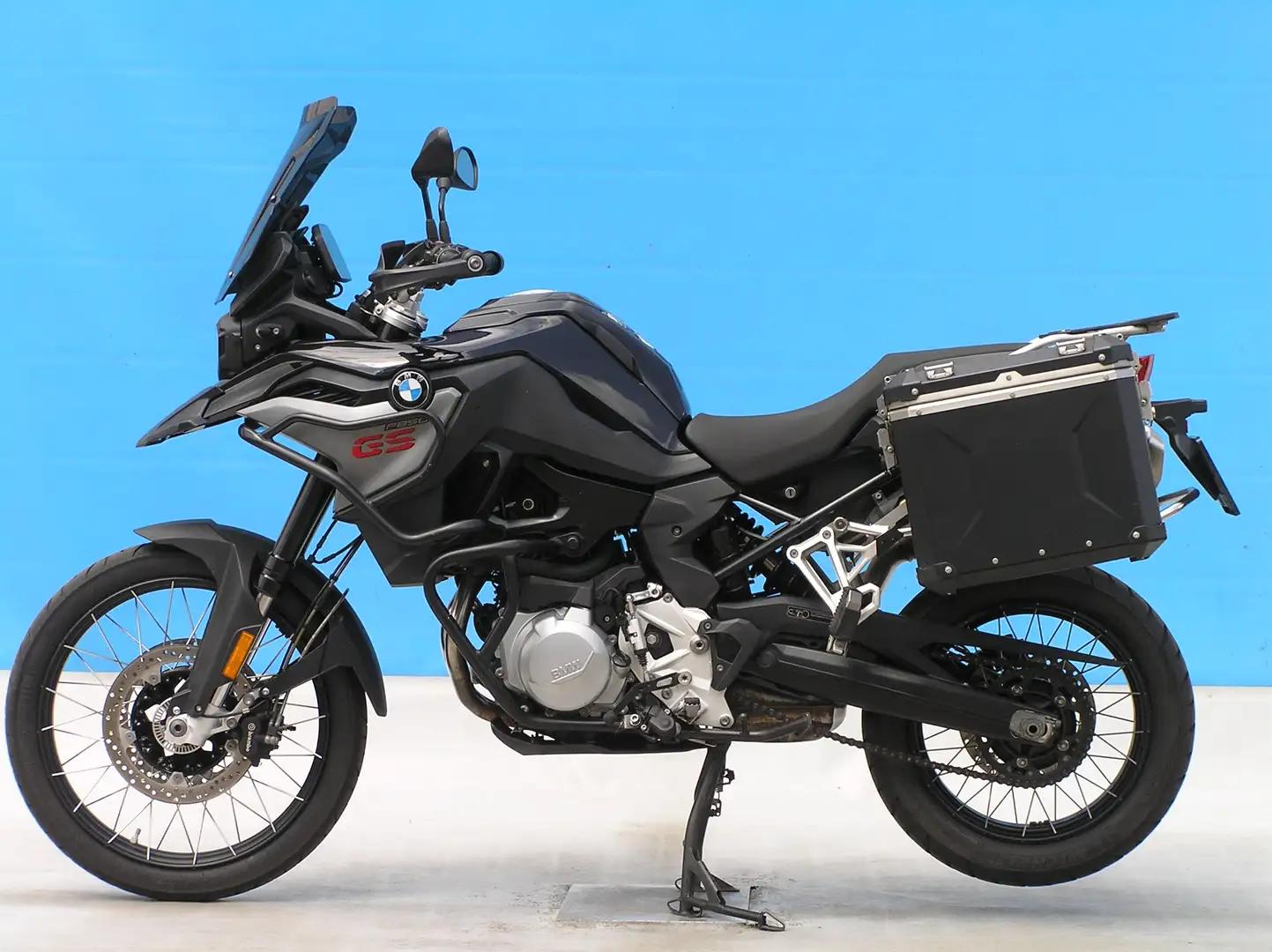 BMW F 850 GS F850GS VERLAAGD 35KW Noir - 1