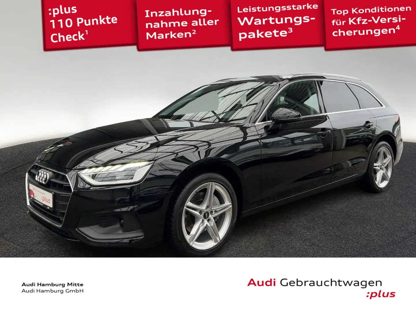 Audi A4 40 TFSI S tronic LED PDC Standhzg Negro - 1