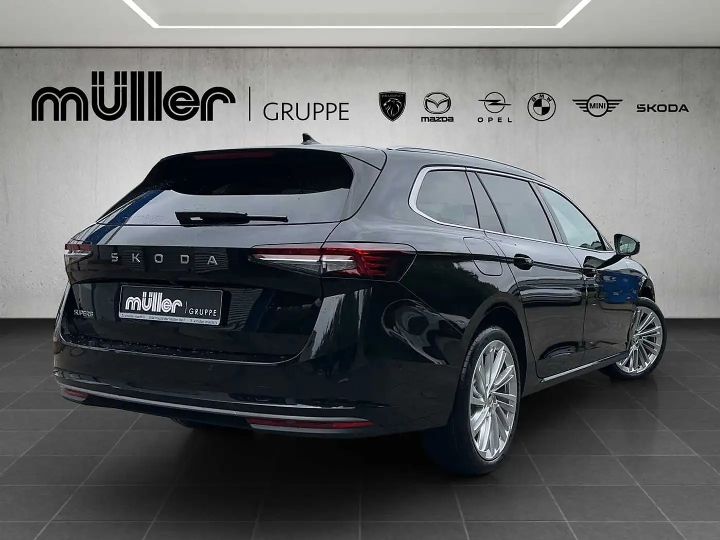 Skoda Superb Combi L&K 2.0 TDI DSG Noir - 2