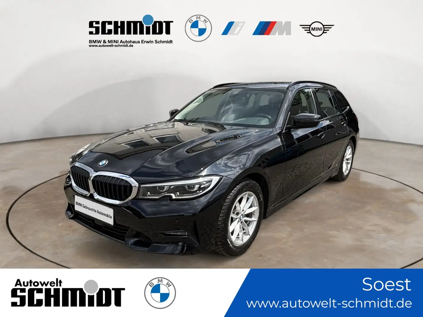 BMW 320 d Touring Sport Line + GARANTIE Schwarz - 1