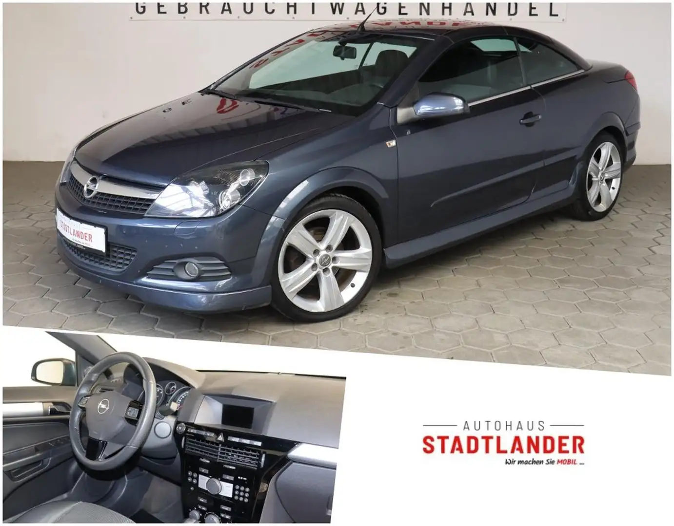 Opel Astra H Twin Top Cosmo 1.8 BI-XEN*KLIMA*PDC Grigio - 1