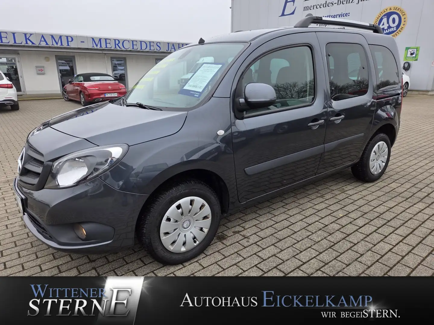 Mercedes-Benz Citan 109 CDI Tourer lang KLIMA SHZ PDC FLÜGELTÜR Grau - 1