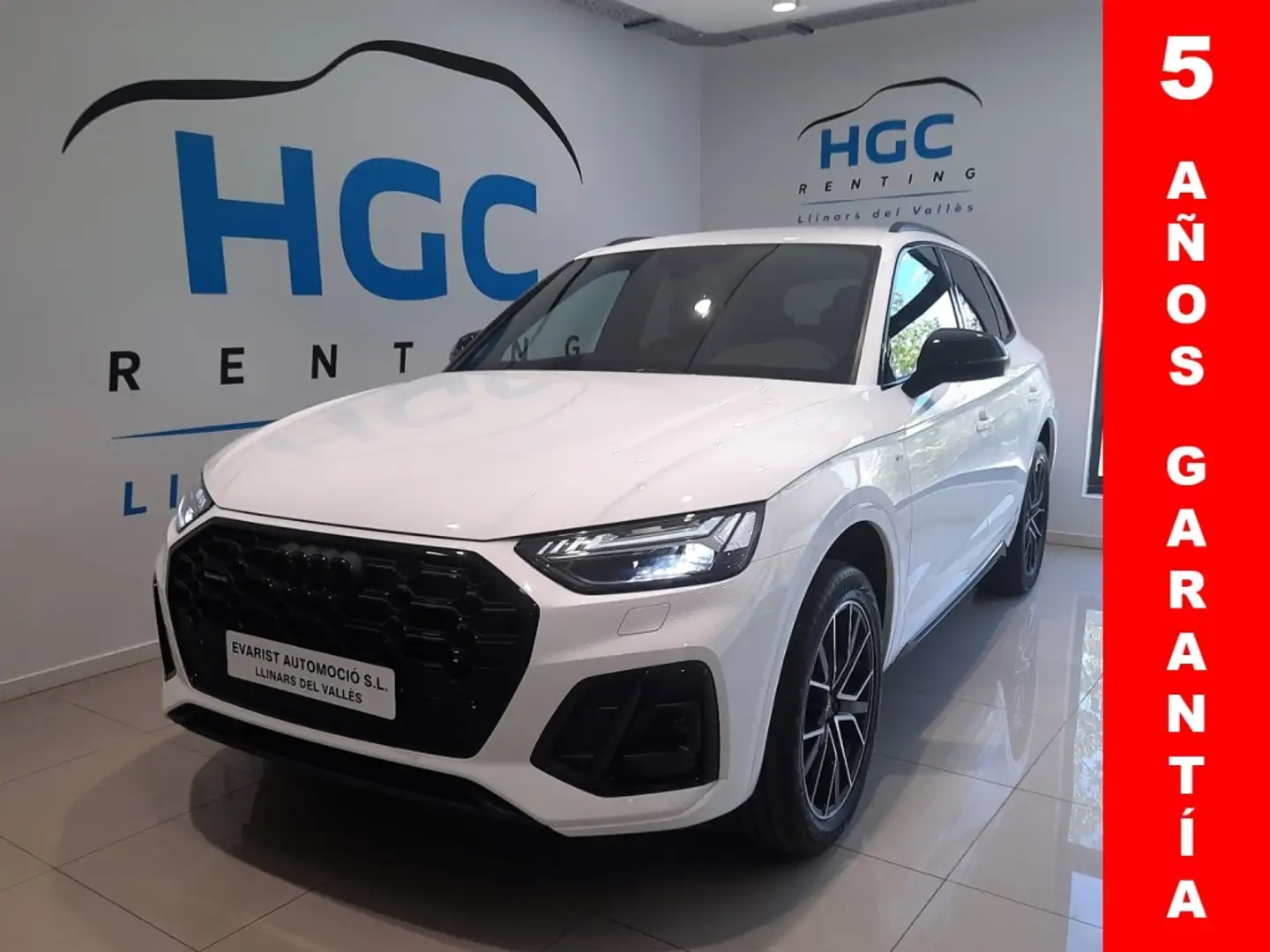 Audi Q5 40 TDI quattro-ultra Black line S tronic 150kW Blanco - 1
