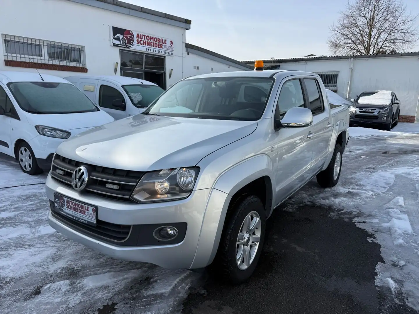 Volkswagen Amarok Highline DoubleCab 4Motion Silber - 1