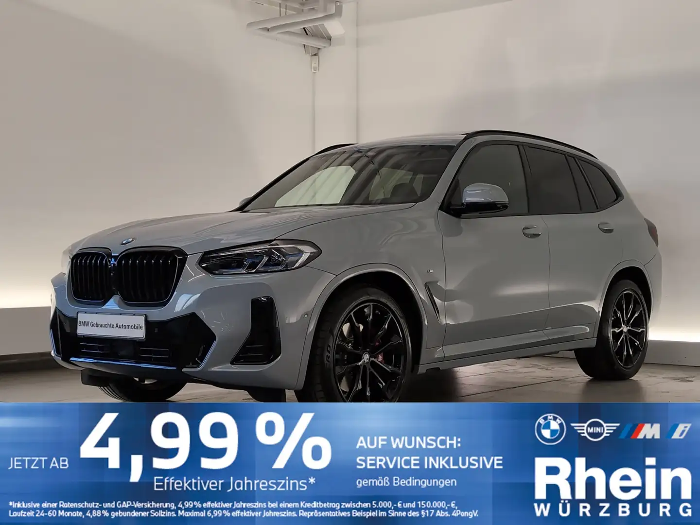 BMW X3 xDrive30d M Sportpaket Laser/HUD/SHZ Laser/HUD/SH Grau - 1
