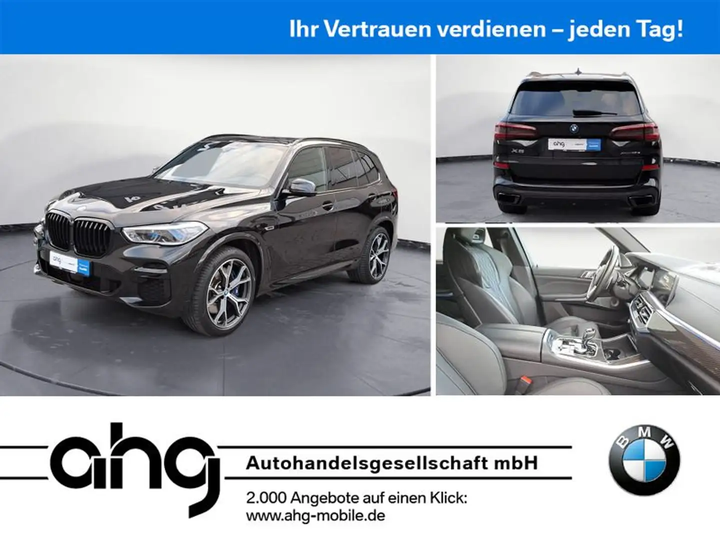 BMW X5 xDrive45e *LED*PDC*SHZ*DAB*Navi* Schwarz - 1