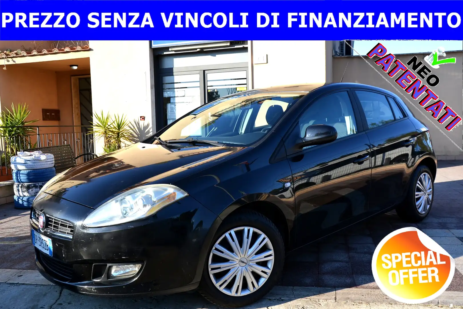 Fiat Bravo 1.6 MJT 120CV DYNAMIC **DISTRIBUZIONE OK** Nero - 1