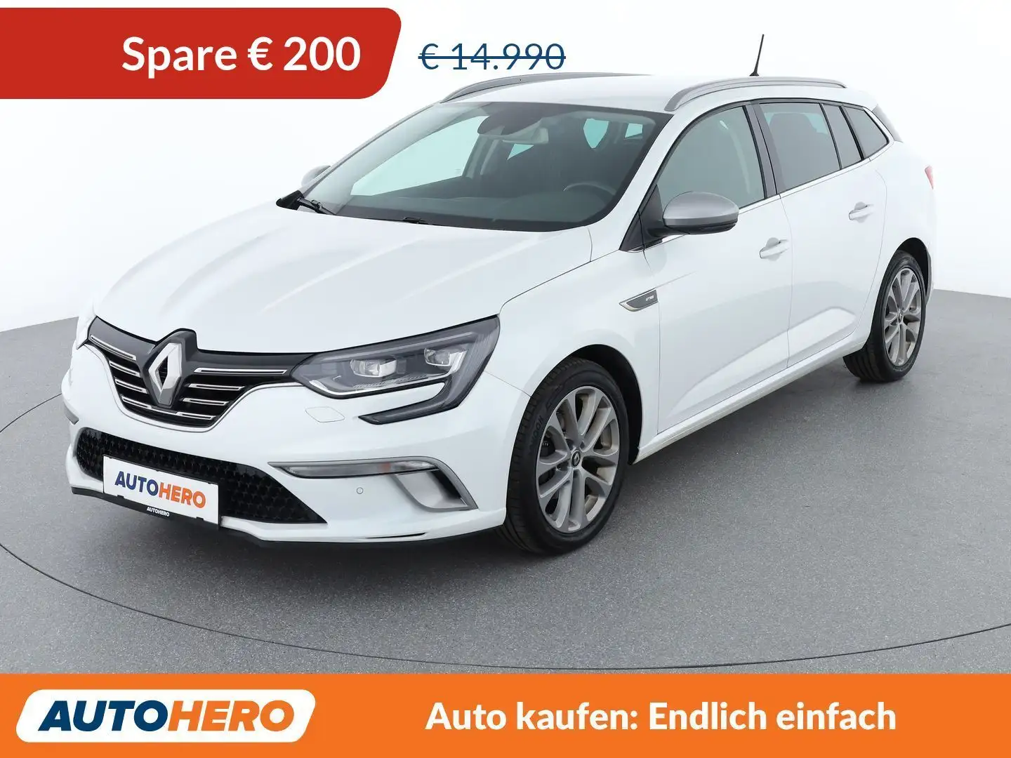 Renault Megane 1.3 TCe GT-Line Weiß - 1