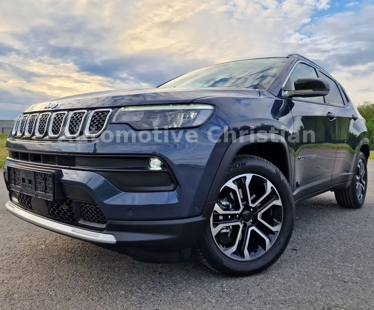 Jeep Compass 1.3 Limited Facelift, NAVI/LED/usw Синий - 1
