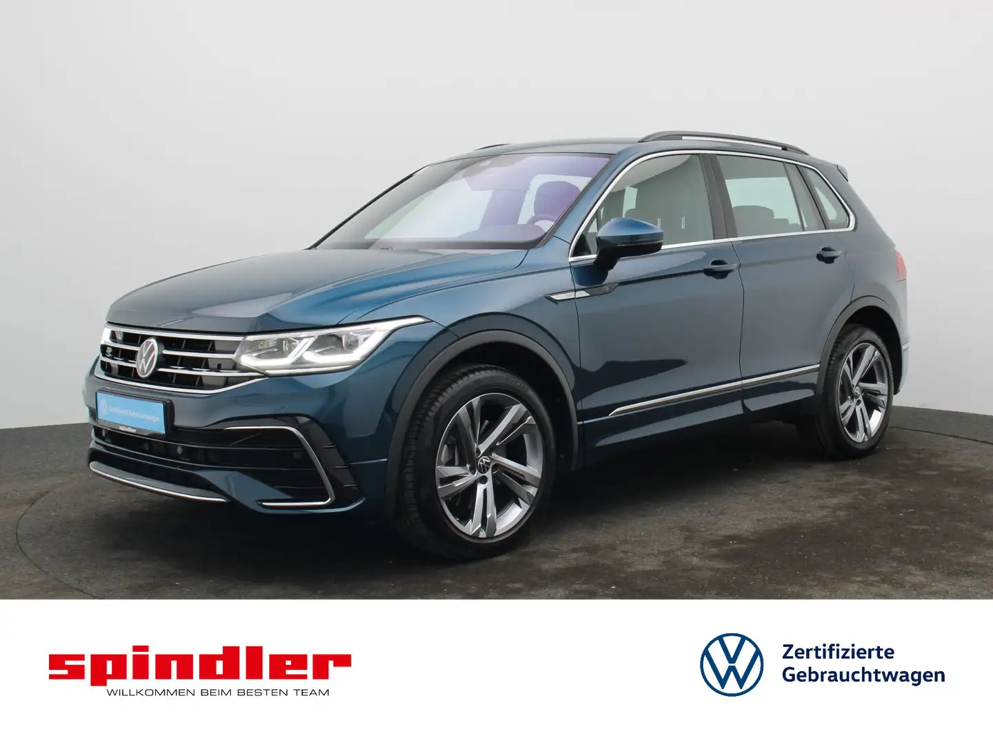 Volkswagen Tiguan R-Line 2.0 TSI 4M DSG / Matrix, ACC Azul - 1