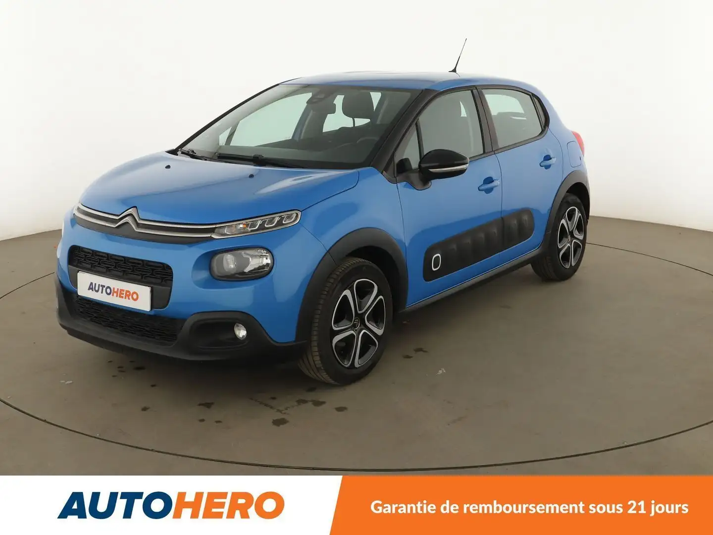 Citroen C3 1.2 PureTech Feel Bleu - 1
