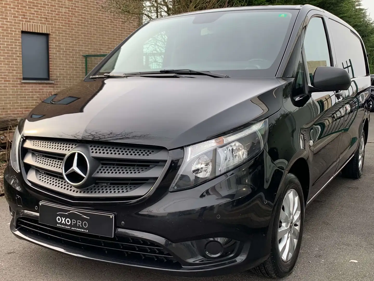 Mercedes-Benz Vito 2.2D 136CV / Double Cabine / Cuir /Gps/15.281 HTVA Noir - 2