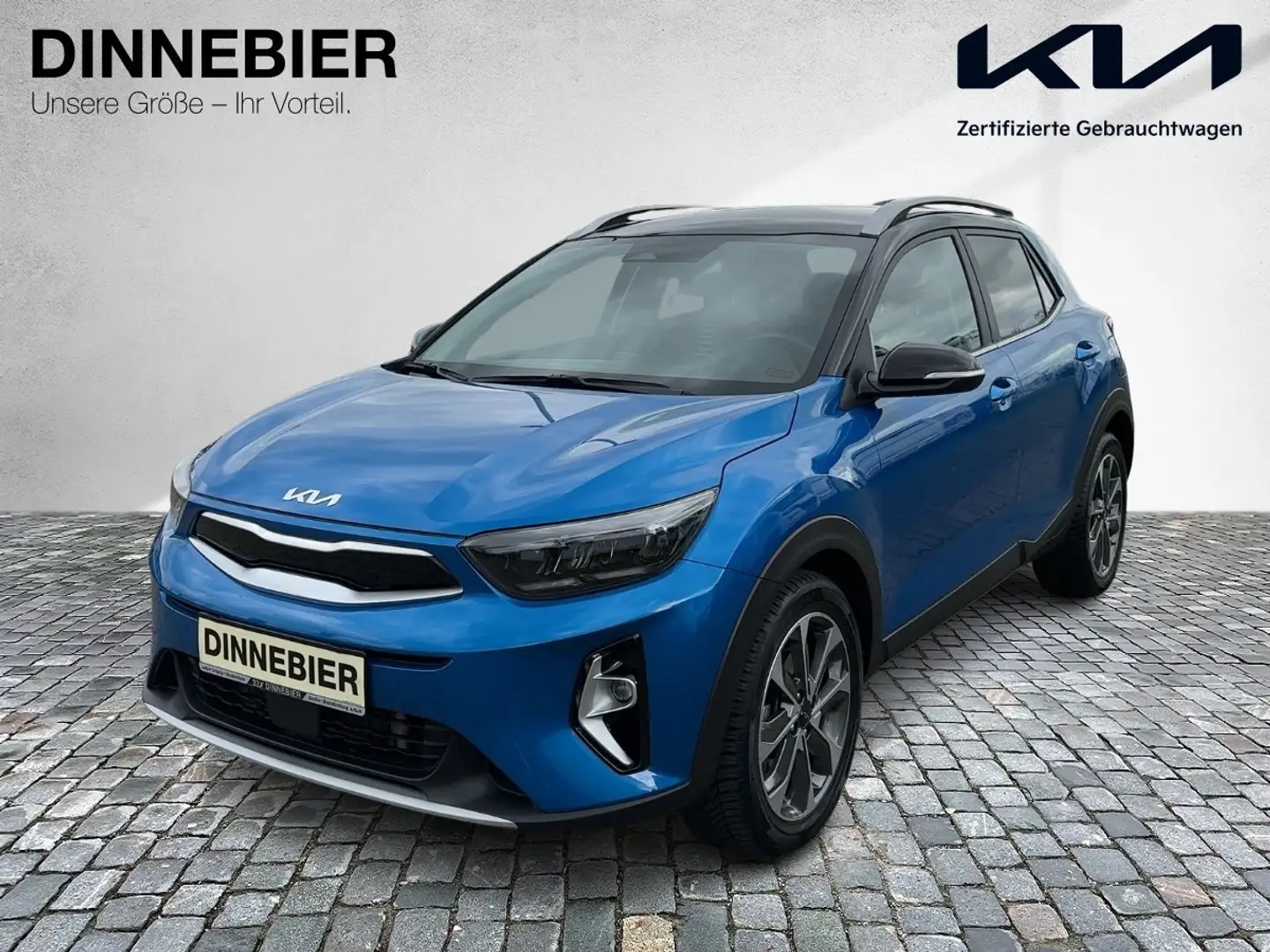 Kia Stonic Spirit Automatik+LED+Navi+Kamera+SHZ Blau - 2