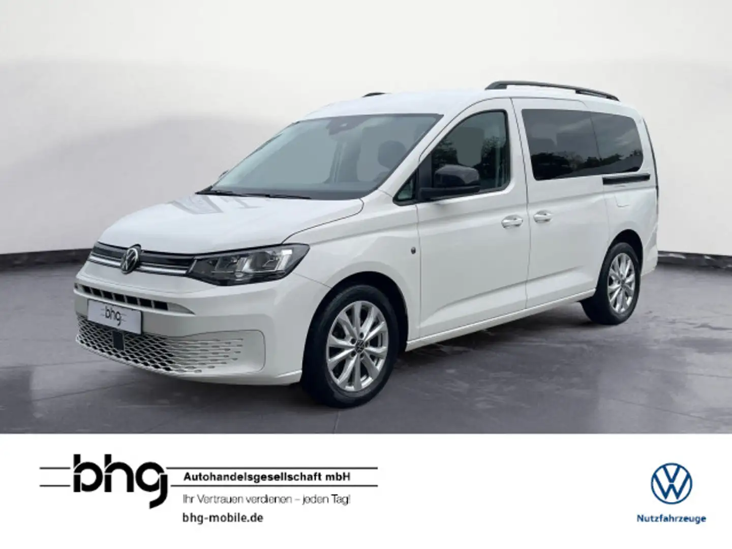 Volkswagen Caddy 2.0 TDI BMT (7-Si.) DSG Life Blanc - 1