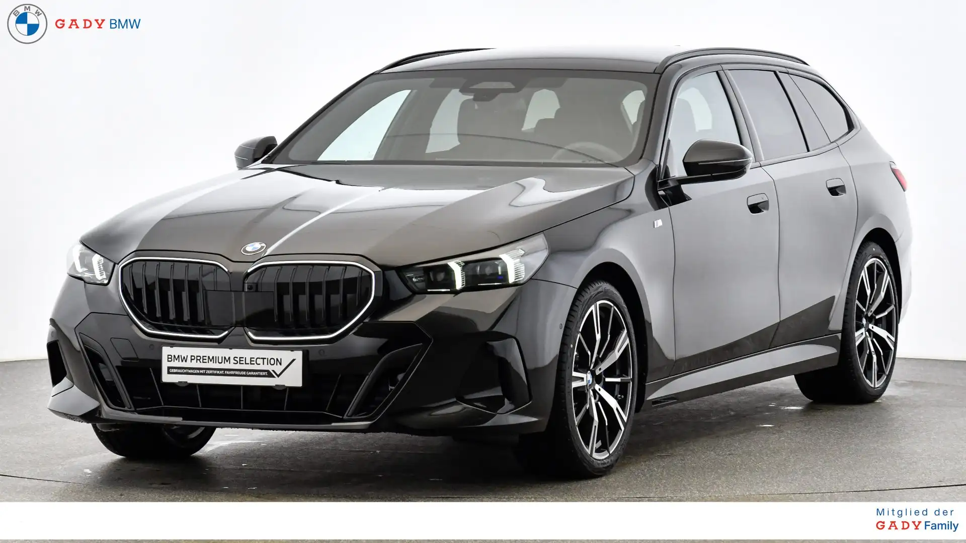 BMW 520 d xDrive Schwarz - 1