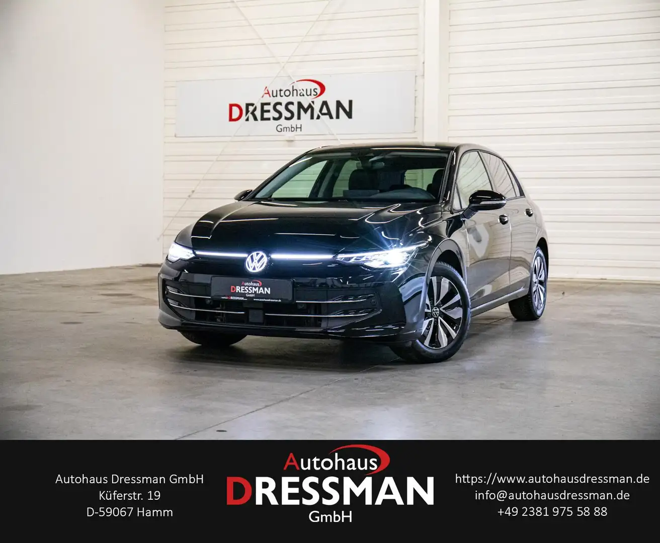 Volkswagen Golf VIII DSG 2.0 TDI Goal FACELIFT AHK KAMERA Noir - 1