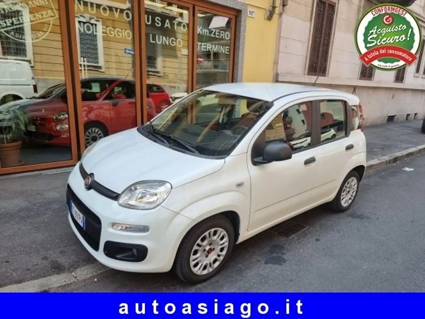 Fiat Panda Panda III 1.3 mjt 16v Easy 5 POSTI Bianco - 2