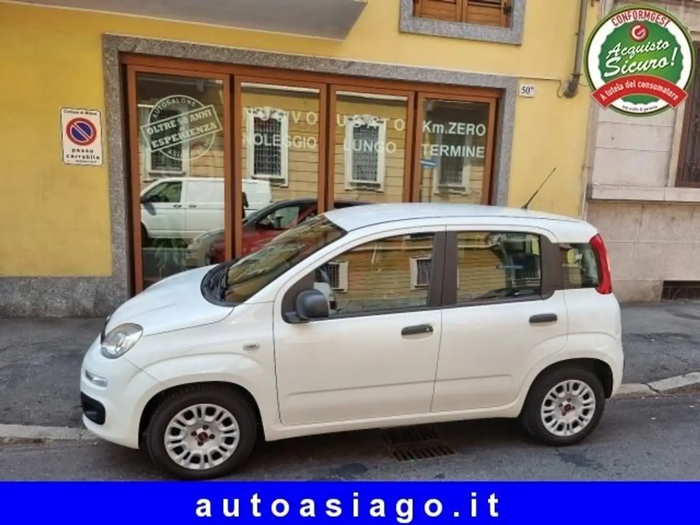 Fiat Panda Panda III 1.3 mjt 16v Easy 5 POSTI Bianco - 1