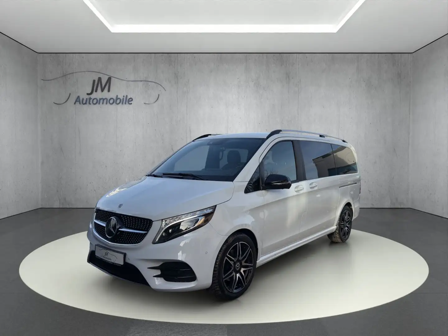 Mercedes-Benz V 300 d AVANTGARDE 4Matic lang AMG Blanc - 2
