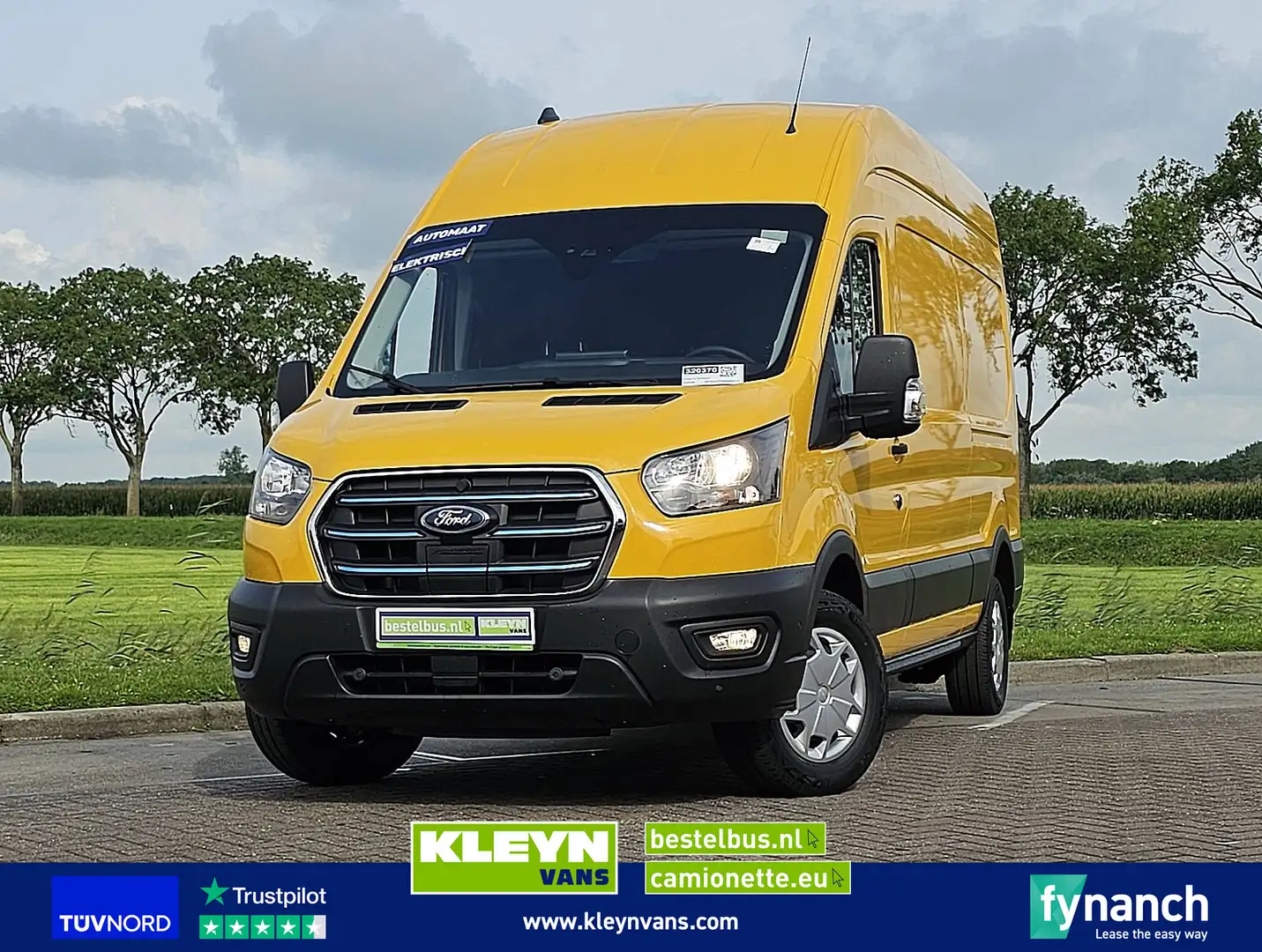 Ford E-Transit L3H3 68kWh Navi! Geel - 1